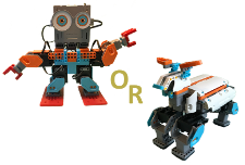 UBTECH's Jimu Series BuzzBot & MuttBot Robot Comparison Image