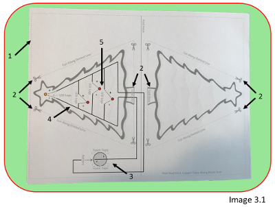 Pop-up Christmas Card Circuit Design Walk Through