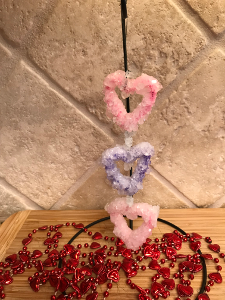 Borax Valentine Heart Chain Crystal Base Investigation