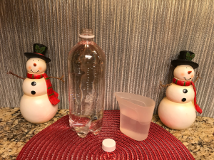 Christmas Cartesian Diver Build Step 1